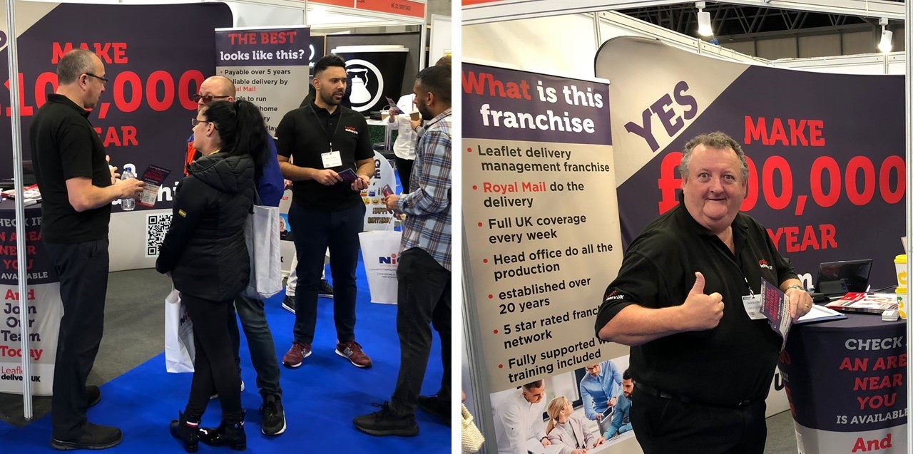 LDUK at the National Franchising Exhibition in Birmingham in October 2023