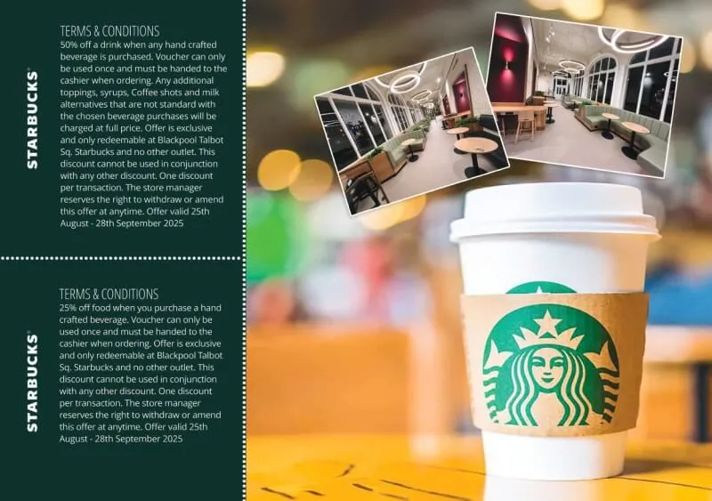 Starbucks Leaflet